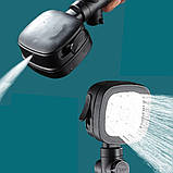 Лійка для душу високого тиску з 4 режимами подачі води водозберігаюча душова насадка, фото 6