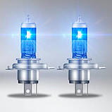Комплект галогенових ламп Osram 62193CBB Cool Blue Boost PLUS H4 100/90W 12V P43T 10X2 HardDuopet, фото 4