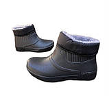 Дутики сноубутсы чорні пінка гумові чоботи 39, фото 3
