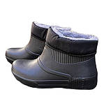 Дутики сноубутсы чорні пінка гумові чоботи 39, фото 6