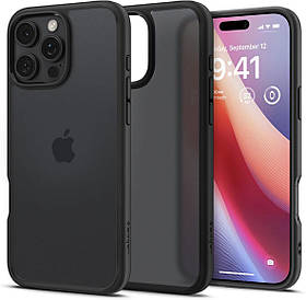 Чохол Spigen для iPhone 16 Pro Max - Ultra Hybrid, Frost Black (ACS07995)
