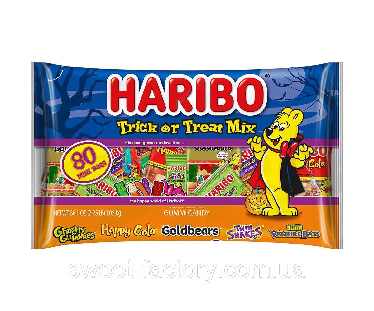 Мармелад Haribo Trick or Treat Mix Halloween 1020g
