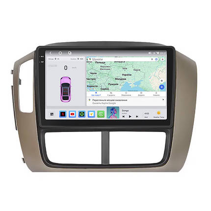 Штатна магнітола Lesko для Honda Pilot I Рестайлінг 2005-2008г 9" 4/64 QLED CarPlay 4G Wi-Fi GPS 360 Prime, фото 1