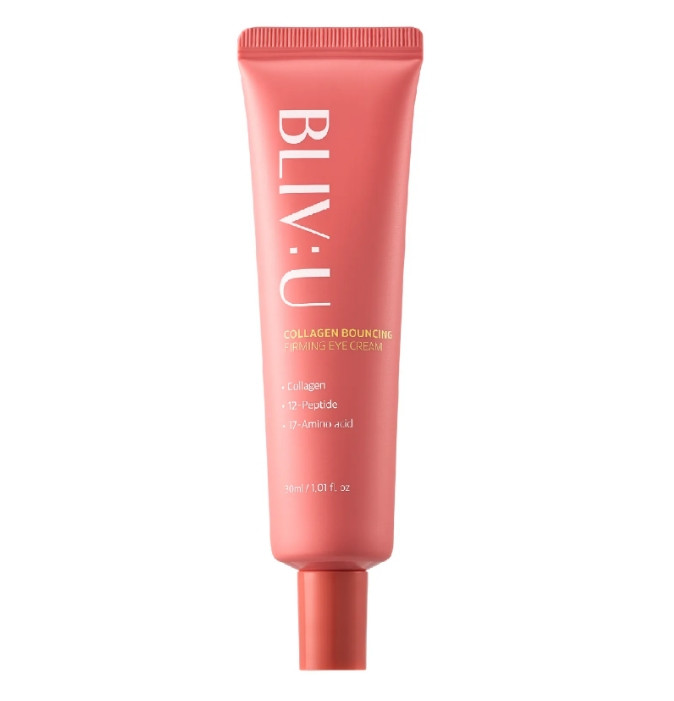 Крем під очі з колагеном Bliv:U Collagen Bouncing Firming Eye Cream 30 мл, фото 1