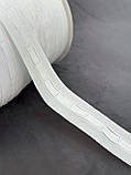Вузька тасьма білого кольору (2.5 см), фото 7