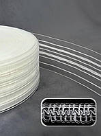 Широка прозора тасьма на основі  органзи (6 см)