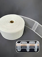 Прозора тасьма для трубчастого карниза ( 10 см )