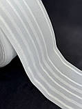 Широка тасьма для тюлі, штор зборка "Бокал" (широка 10 см), фото 5