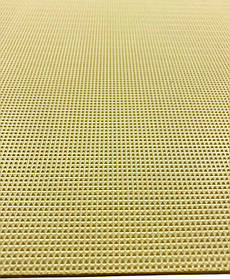 Гума набоєчна для взуття Пірамідка 720*340 т. 5,1 мм. Бежева