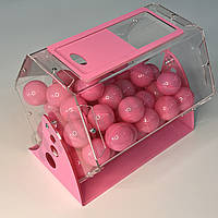 Комплект: Рожевий лототрон 5,5 літрів та 50 рожевих кульок для розіграшу