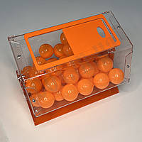 Комплект: Помаранчевий лототрон 5,5 літрів та 50 помаранчевих кульок для розіграшу