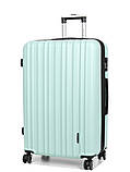 Валіза Франція середня M м'ятна 66х42х26(+5)см/74л/3.5кг/Worldline 623, фото 2