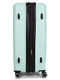 Валіза Франція середня M м'ятна 66х42х26(+5)см/74л/3.5кг/Worldline 623, фото 6