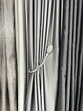 Підхоплювач магніт для штор сірий, фото 6