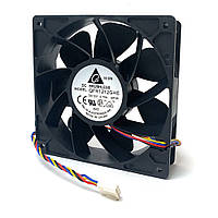 Корпусний вентилятор (кулер для майнера Asic) шнур 30 см, 120*120 мм 6000 об.хв. QFR1212GHE