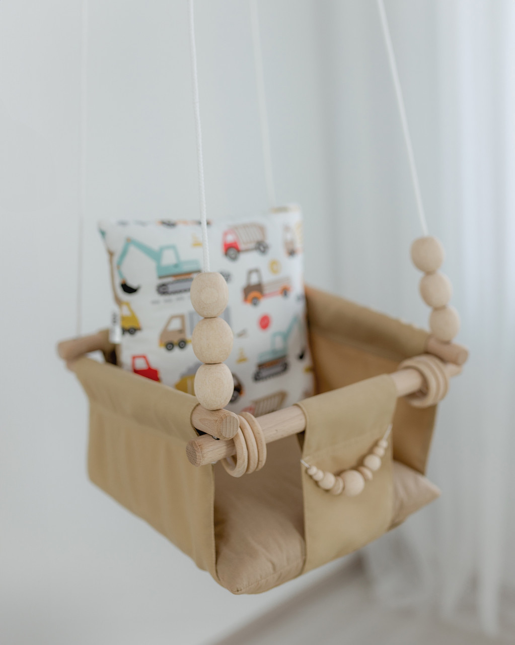 Підвісна гойдалка Машинки , гойдалка для дітей, фото 1