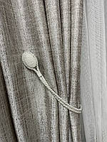 Підхоплювач магніт для штор молочний