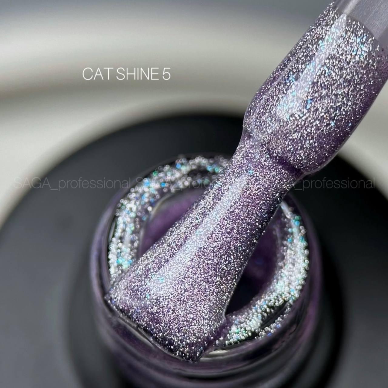 Гель-лак для нігтів Saga Cat Shine "Котяче Око" №05 8 мл - фото 1 - id-p2218908885