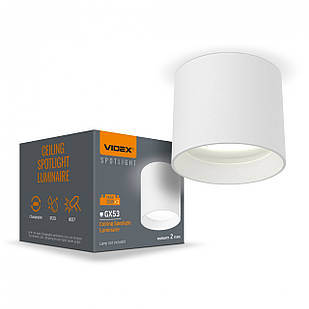Світильник під лампу накладний VIDEX