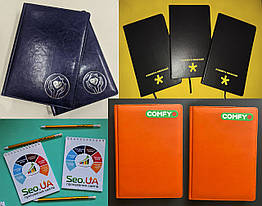 Блокноти з логотипом