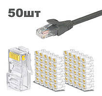 Конектор  RJ-45 GEAR САТ.5E 8P8C UTP (уп 50шт)