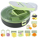 Універсальна багатофункціональна Терка-Овочерізка Vegetable Cutter 9в1, фото 7