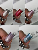 Гель-лак для нігтів Saga Cat Shine "Котяче Око" 8 мл (Палітра)