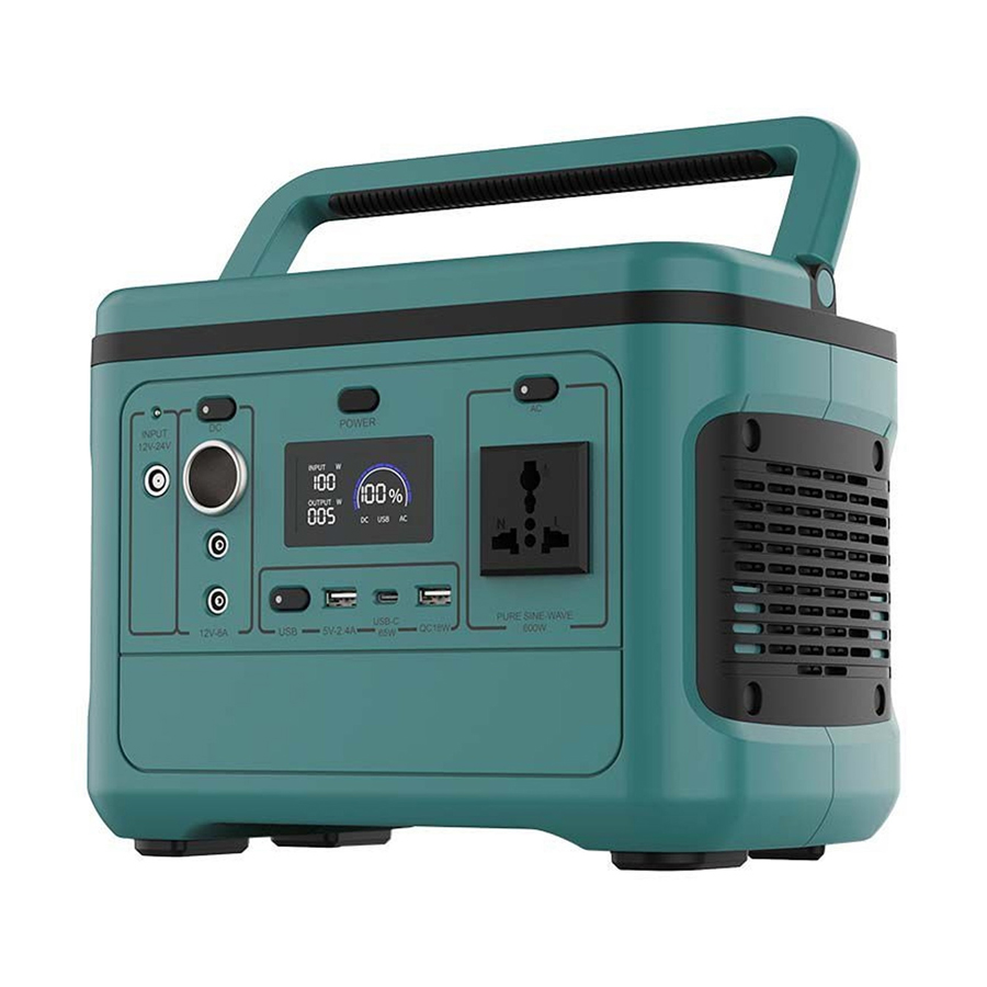 Портативна електростанція V-TAC VT-606 (500W 568Wh SKU11442)