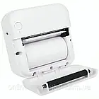 Портативний Bluetooth принтер + Подарунок 1шт термопаперу / Міні принтер для друку з телефону / Термопринтер, фото 7