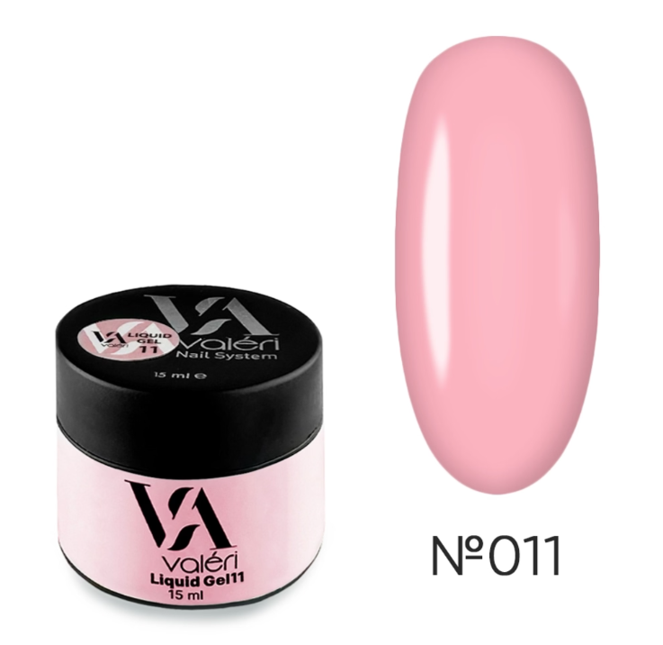 Гель для укріплення нігтів Valeri Liquid Gel №011 15 мл