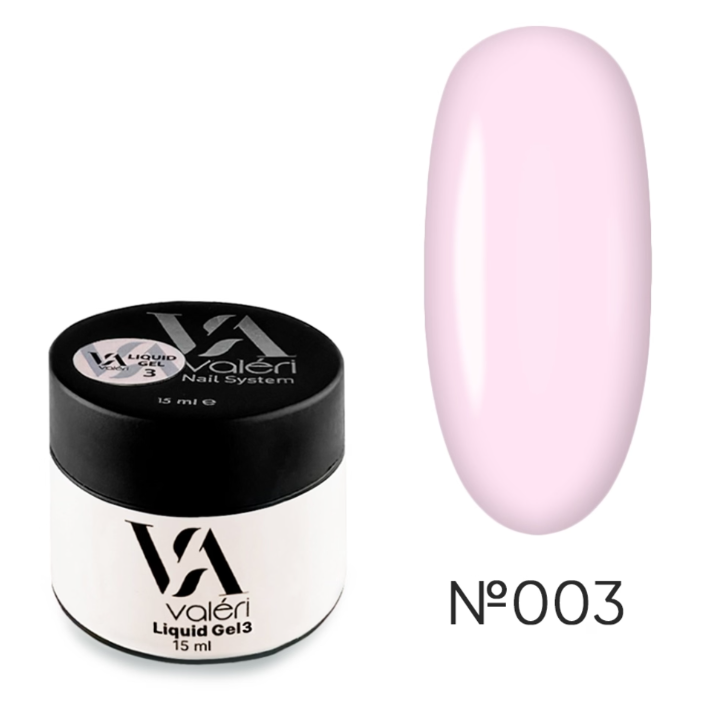 Гель для укріплення нігтів Valeri Liquid Gel №003 15 мл