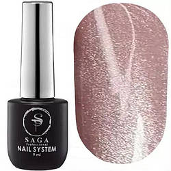 Гель-лак «котяче око» SAGA Professional Glow Cat gel polish  #3, 9 мл