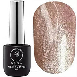 Гель-лак «котяче око» SAGA Professional Glow Cat gel polish  #4, 9 мл