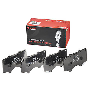 P83102 BREMBO Комплект тормозных колодок, дисковый тормоз