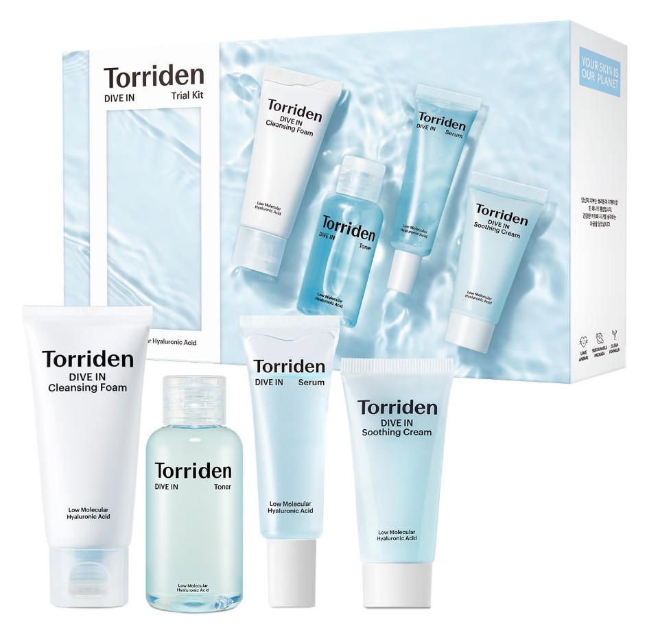 Torriden Dive-In Skin Care Trial Kit