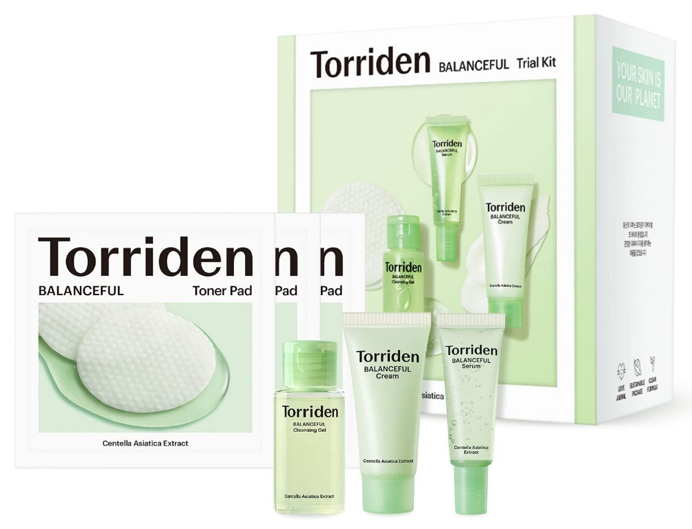 Torriden Balanceful Skin Care Trial Kit