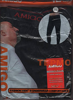 Термокальсоны чоловічі х/б батал Amigo, 5XL-7XL, 998