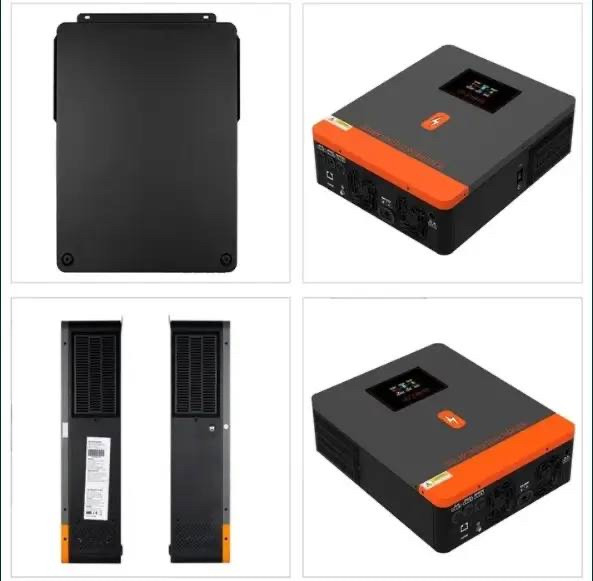 Гібридний сонячний інвертор PowMr 3200W 24V POW-HVM3.2H-24V-N (Max СH 80A, AC 60) з чистою синусоїдою