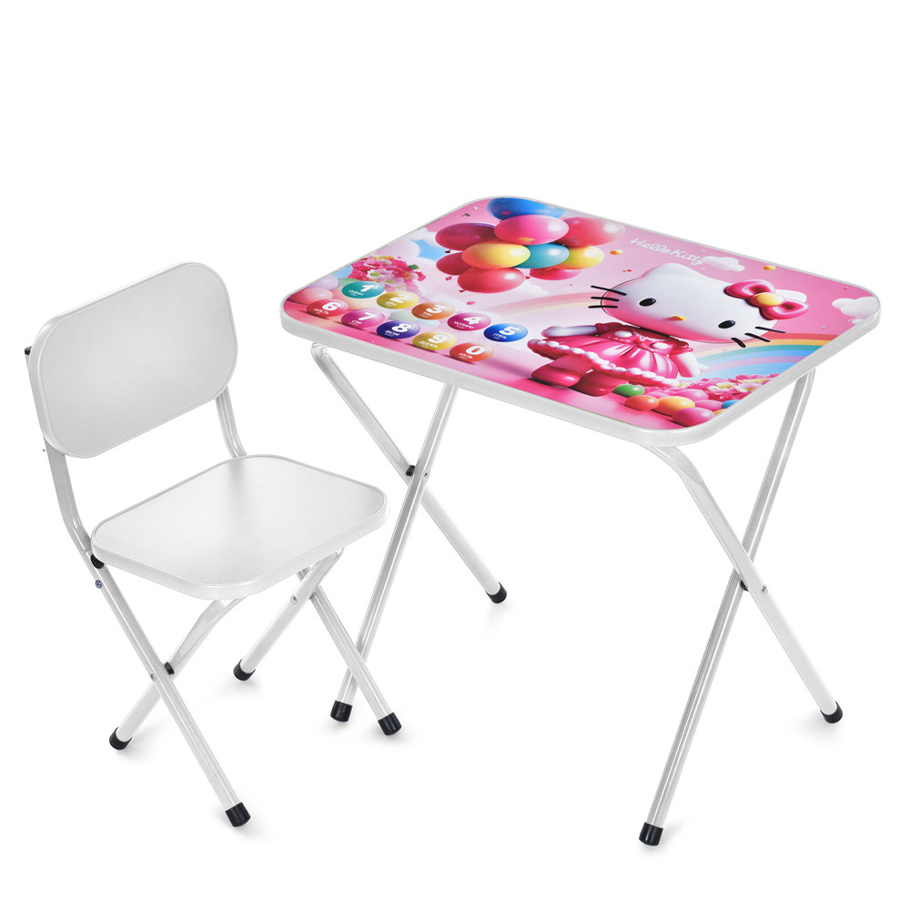 Детская парта м 0324 hello kitty со стульчиком - купить