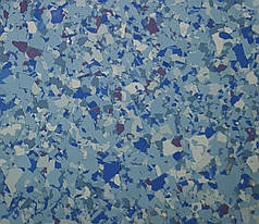 Вінілові чіпси, Blue Saphire. Розмір 3 (3-5 мм)
