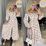 Стильна сукня на ґудзиках 292 нр, фото 3