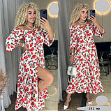 Стильна сукня на ґудзиках 292 нр, фото 6