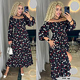 Стильна сукня на ґудзиках 292 нр, фото 4