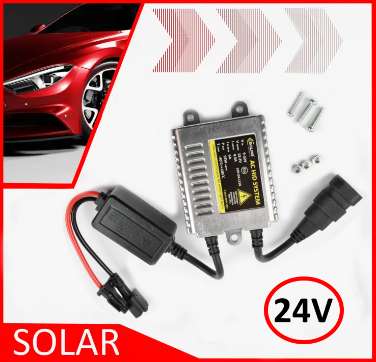 Блок ксенону розпалювання 24 V "SOLAR" (Super Slim Ballast) 35wt 1 шт