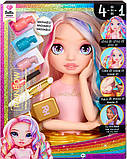 Уценка !Ігровий набір Рейнбоу Хай Белла Паркер Стильні зачіски Rainbow High Bella Parker Styling head playset, фото 2