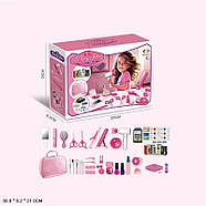 Набір перукаря для дівчинки (світлові та звукові ефекти, фен, на батарейці) HS6622, фото 2