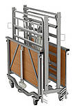 Реабілітаційне ліжко Низька Баріатрична Версія DREAM-TIM Max Low Bariatric Rehabilitation Bed 270kg, фото 6