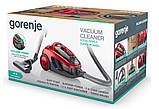 Пилосос Gorenje VCE03SPRCY ( Червоний ) DS, фото 6