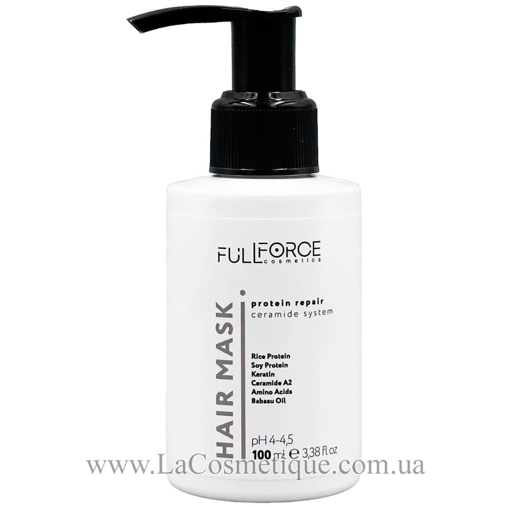 Протеїнова маска для волосся Full Force protein repair ceramide system 100 мл
