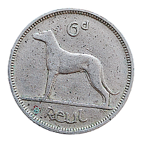 Ірландія 6 пенсів  1948